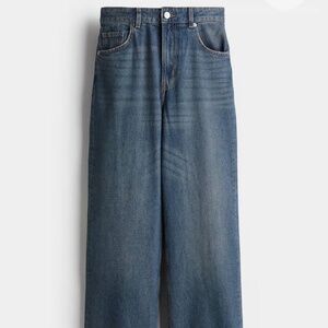 HIGH WAIST WIDE LEG JEANS